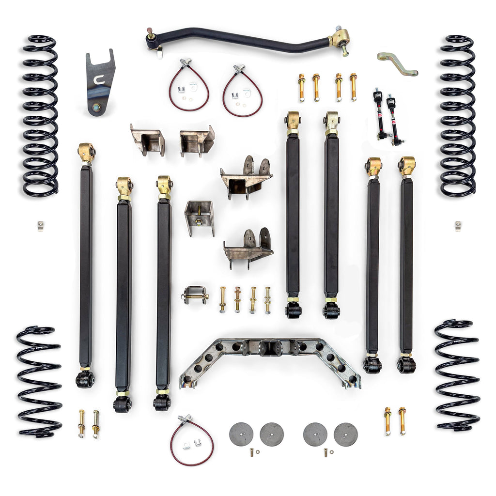 TJ 3 LInk Long Arm Lift Kits Clayton Offroad