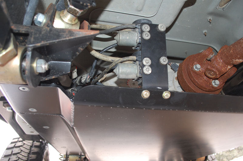 TJ/LJ Rubicon Compressor Skid Plate Mount Clayton Offroad