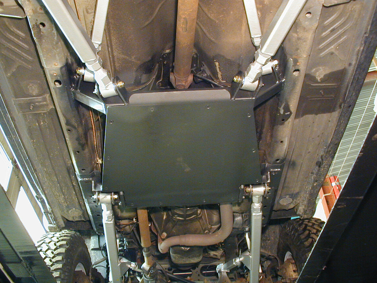 XJ Transfer Case Skid Plate Clayton Offroad