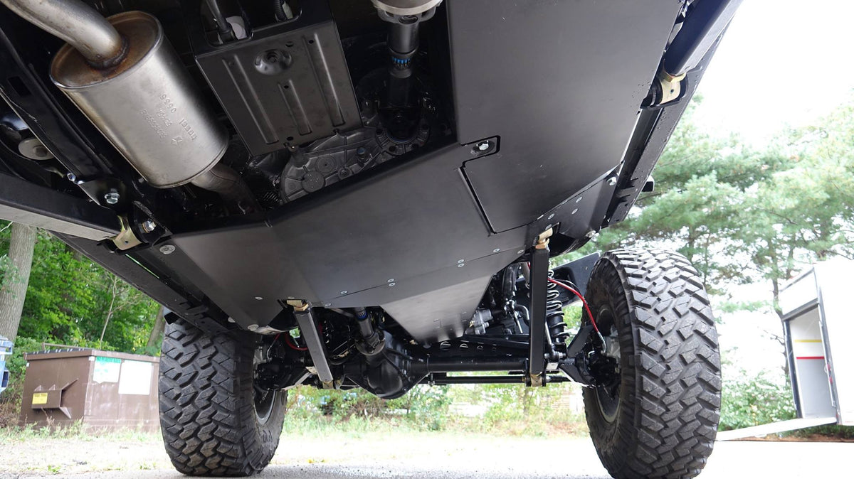 JK Transfer Skid Plates Clayton Offroad
