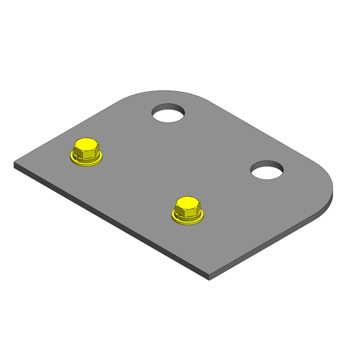 Gas Tank Skid Plate Bracket Clayton Off Road
