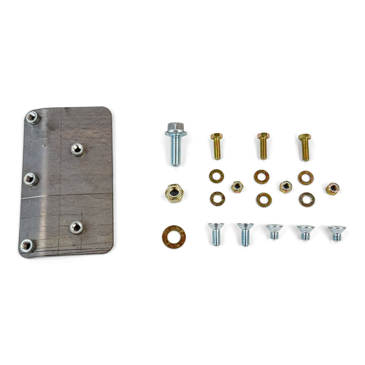 Jeep Wrangler Gas Tank Skid Plate Hardware 2007-2018 JK 2/4 Door Clayton Off Road