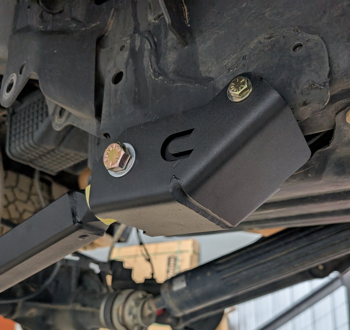 Jeep Gladiator Rear Lower Control Arm Bracket Skid Plate (2020+, JT)