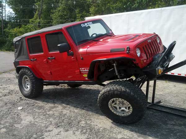 Jeep Wrangler Adjustable Front Heim Joint Track Bar (2007-2018, JK)