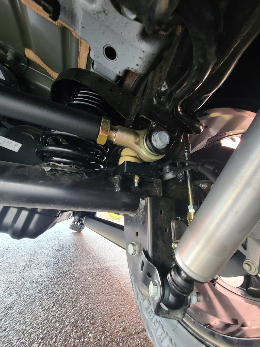Jeep Wrangler Adjustable Rear Track Bar 18 and Up JL Clayton Off Road