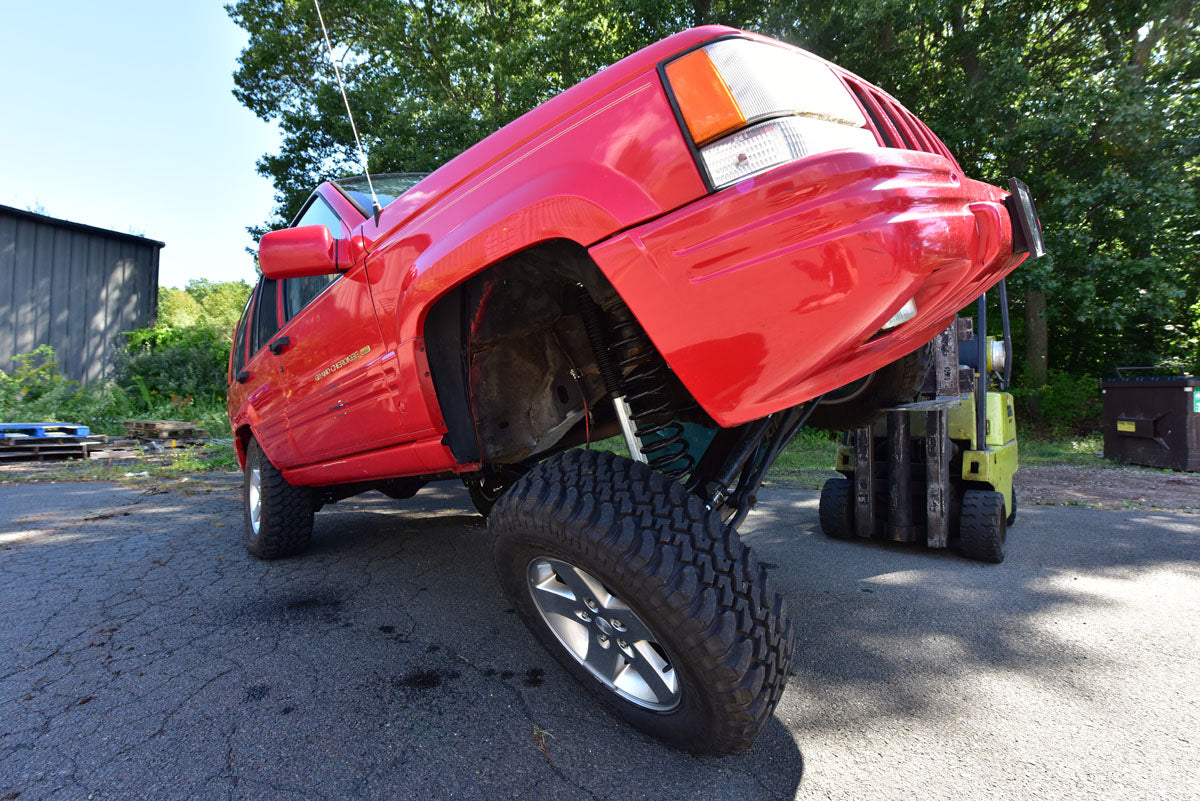 Jeep Grand Cherokee Pro Series 3 Link Long Arm Upgrade Kit 96-98 ZJ Clayton Off Road