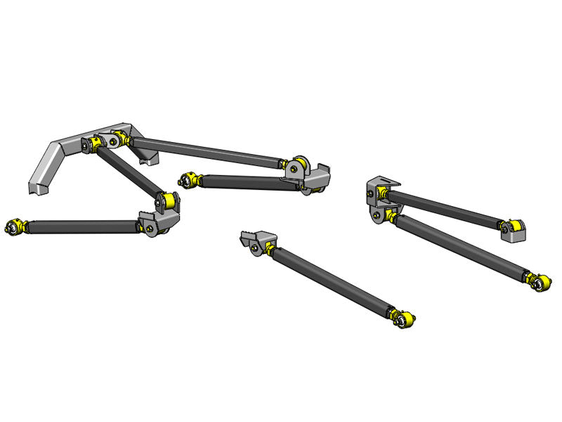 Wrangler TJ Long Arm Upgrade Kits Clayton Offroad