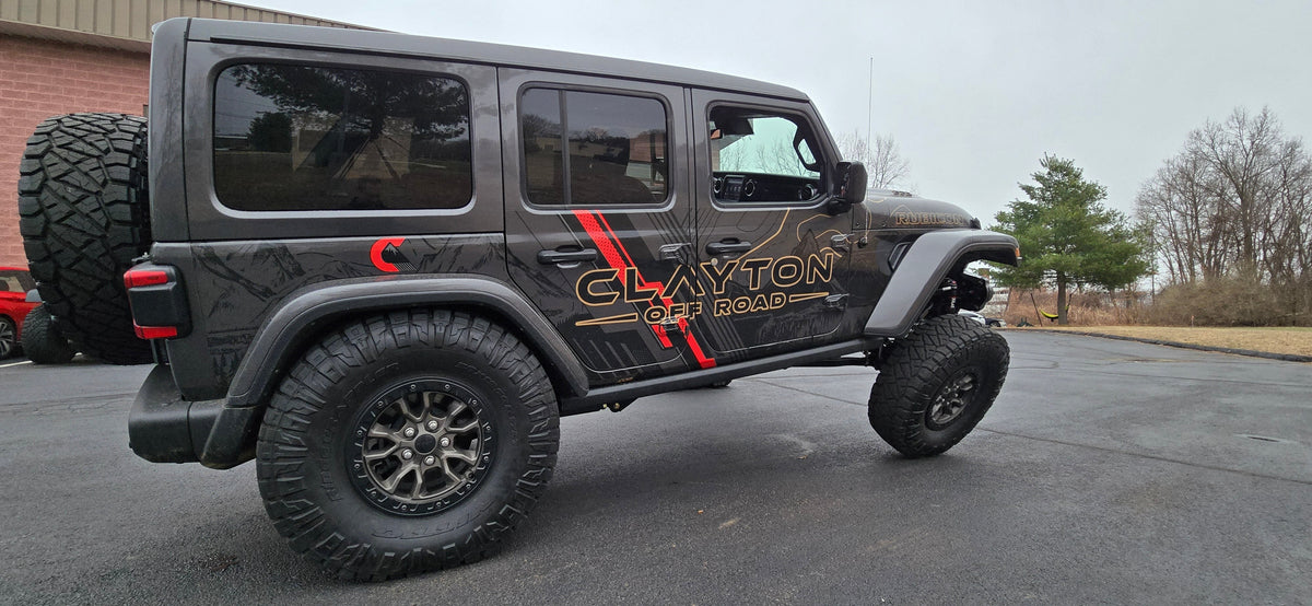 Jeep Wrangler 392 Overland+ Front Long Arm Upgrade Kit 2021+ Wrangler JL Clayton Offroad