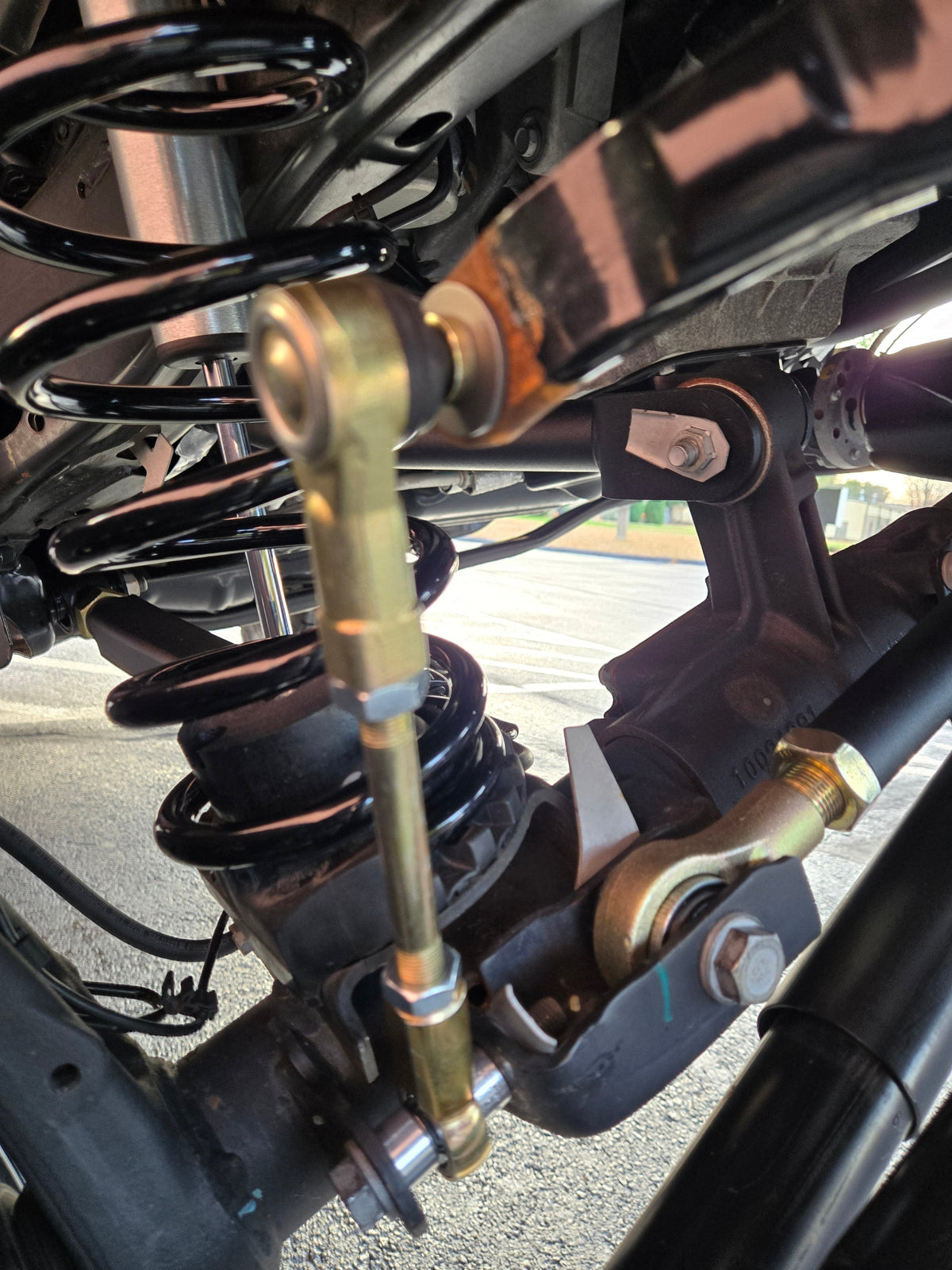 Jeep Wrangler Adjustable Front Sway Bar End Links 18 and Up JL Clayton Off Road