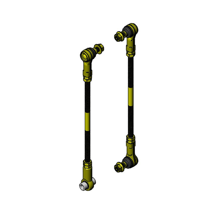 Jeep Wrangler Adjustable Front Sway Bar End Links 18 and Up JL Clayton Off Road