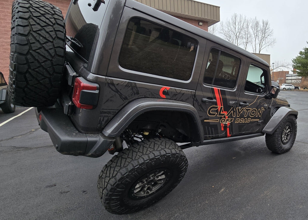 Jeep Wrangler Adjustable Rear Sway Bar End Link 07 Up JK/JL Adjustable Front Sway Bar End Link 07-18 JK Clayton Off Road