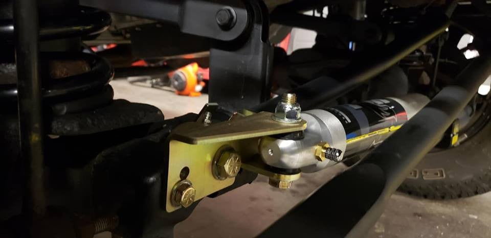 Jeep Steering Stabilizer Relocation Bracket 2007-2020+ JK/JL/JT Clayton Off Road