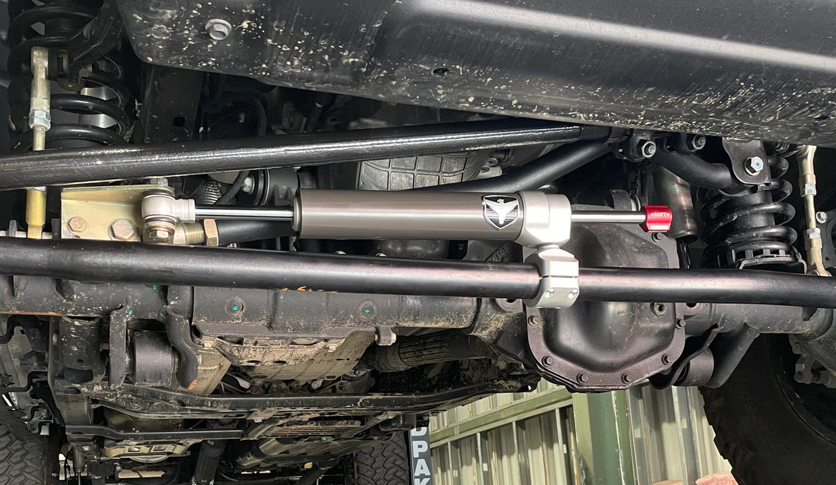 Jeep Steering Stabilizer Relocation Bracket 2007-2020+ JK/JL/JT Clayton Off Road