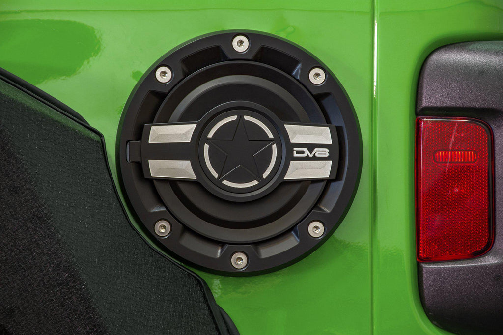 2018 2024 Jeep Wrangler JL JLU Fuel Door DV8 Offroad