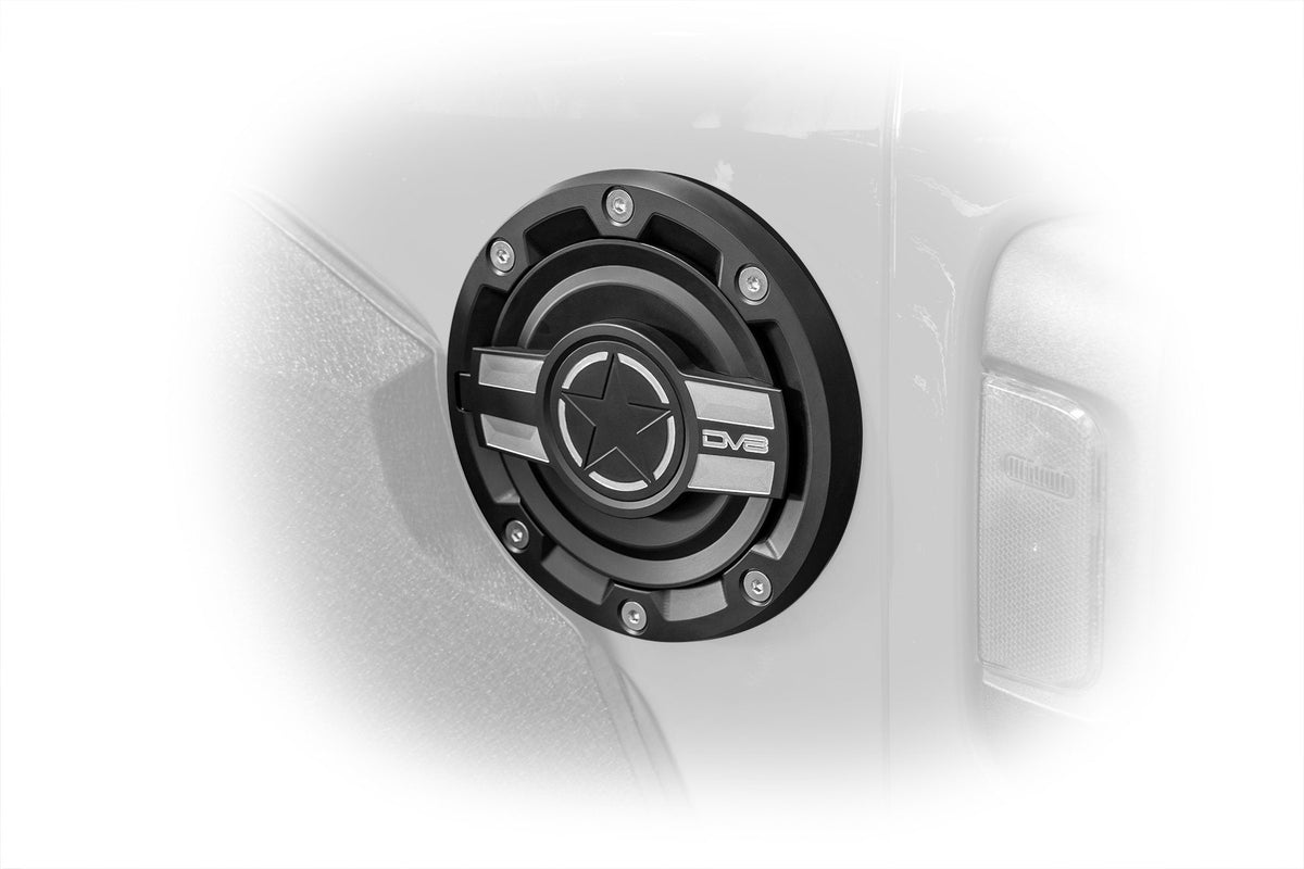 2018 2024 Jeep Wrangler JL JLU Fuel Door DV8 Offroad