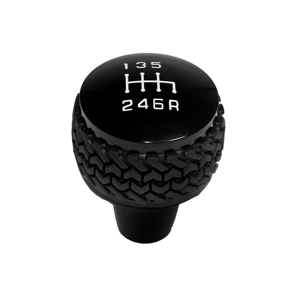 2011 2018 Jeep Wrangler 6 Speed Shift Knob Black DV8 Offroad