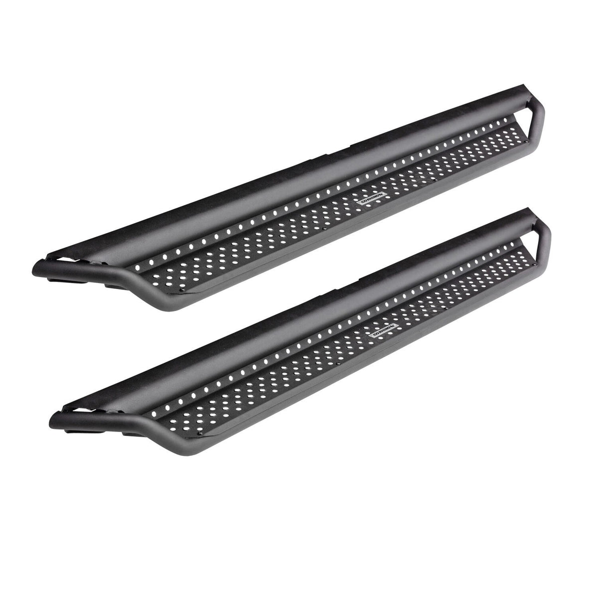 Dominator Xtreme D1 SideSteps With Mounting Bracket Kit Textured Black 2021-2026 Ford Bronco Sport Go Rhino
