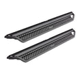 Dominator Xtreme D1 SideSteps With Mounting Bracket Kit Textured Black 2021-2025 Ford Bronco 2 Door Go Rhino