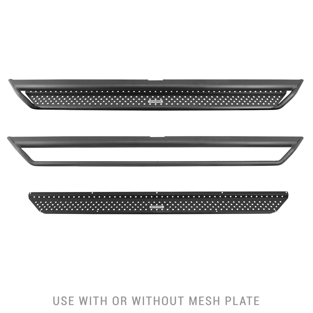 Dominator Xtreme D1 SideSteps With Mounting Bracket Kit Textured Black 2019-2026 Ram 1500 Go Rhino