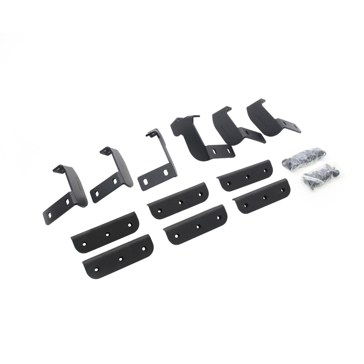Dominator Xtreme D1 SideSteps With Mounting Bracket Kit Textured Black 2022-2026 Toyota Tundra Go Rhino