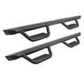 Dominator Xtreme D2 Side Steps with Rocker Panel Mounting Bracket Kit Textured Black 2024-2026 Toyota Tacoma Go Rhino