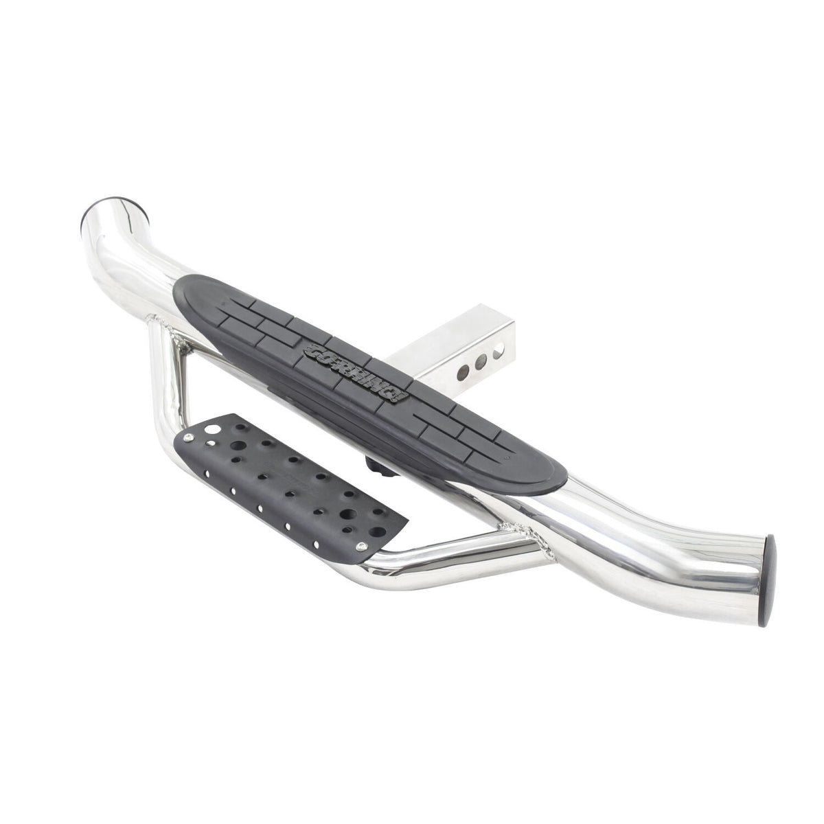 Dominator Hitch Step Polished Stainless Steel Go Rhino