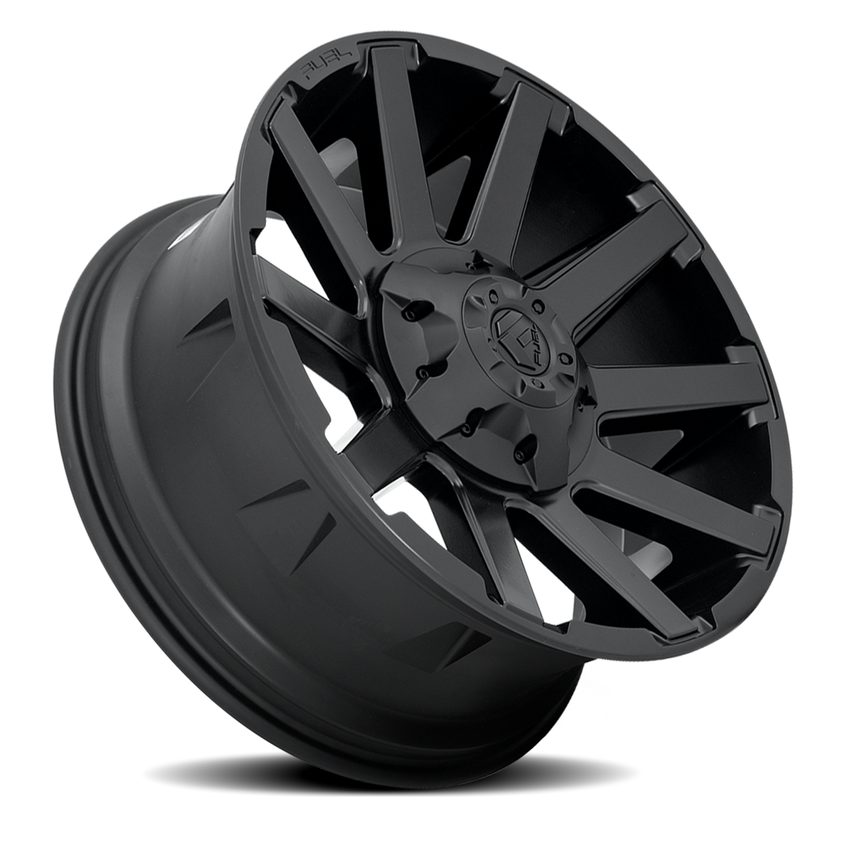 Aluminum Wheels 20X10 Contra D437 Matte Black Fuel Off Road Wheels