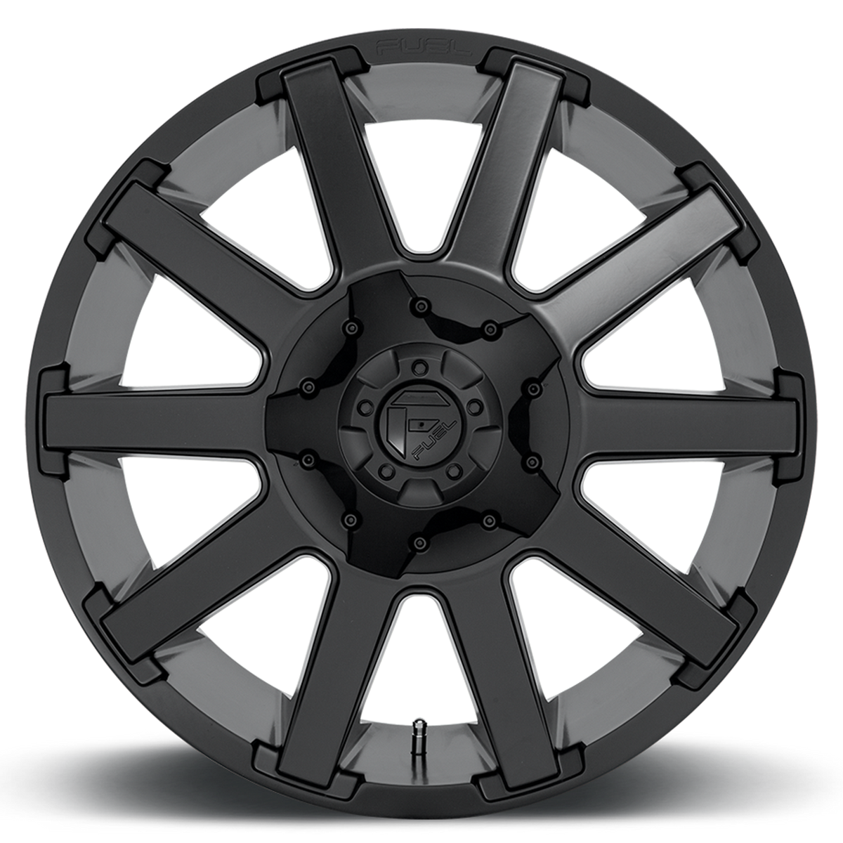Aluminum Wheels 20X10 Contra D437 Matte Black Fuel Off Road Wheels
