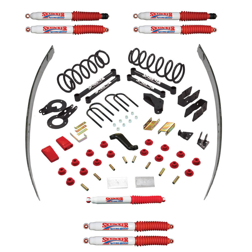 Suspension Lift Kit w/Shock Nitro Shocks 5 Inch Lift Class II All 4 Shocks 06-09 Dodge Ram 2500/3500 Skyjacker