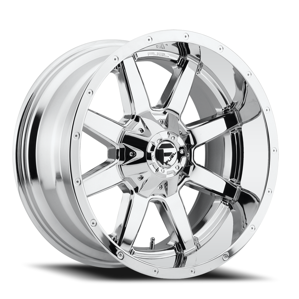 Aluminum Wheels 17X9 Maverick D536 Chrome Fuel Off Road Wheels