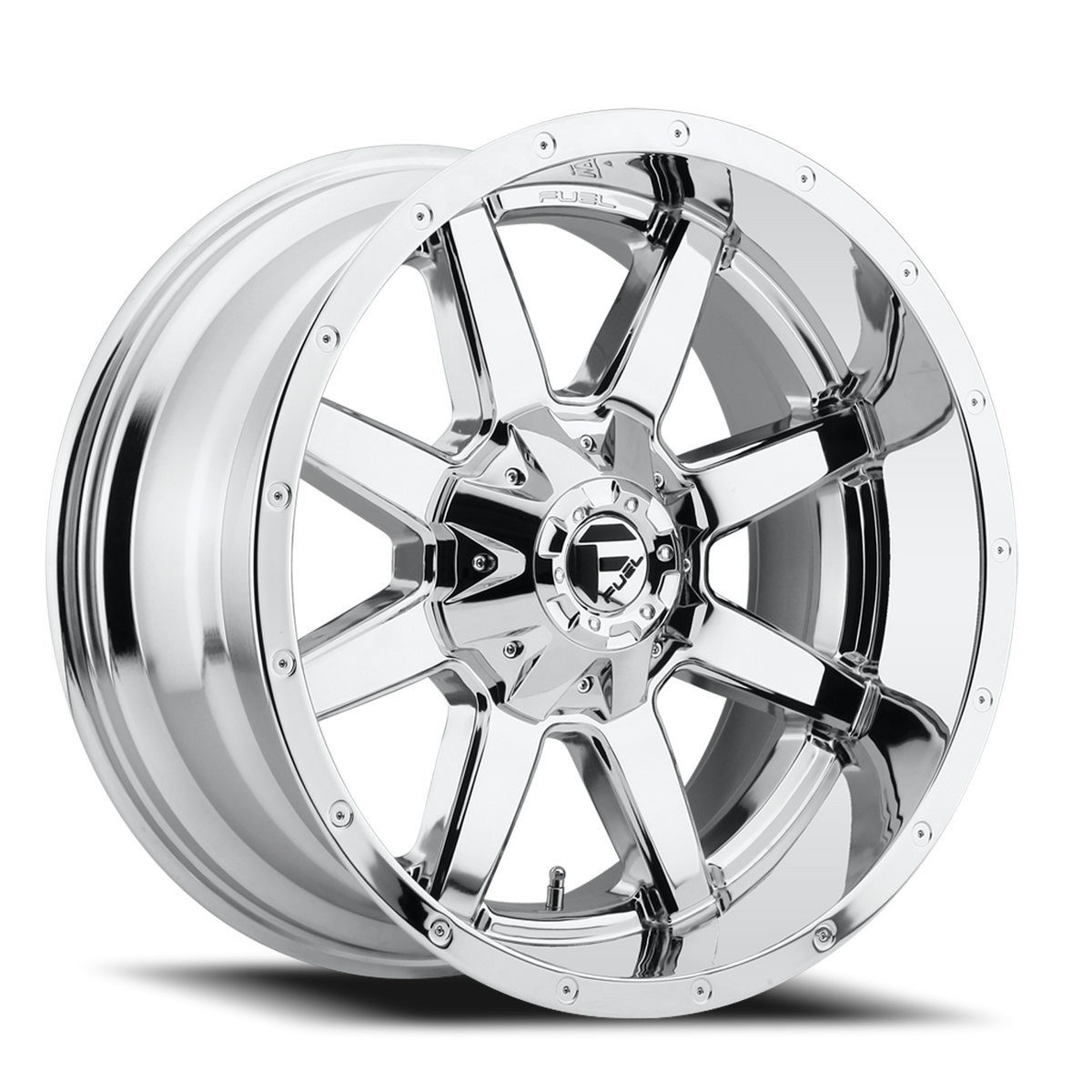 Aluminum Wheels 17X9 Maverick D536 Chrome Fuel Off Road Wheels