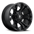 Aluminum Wheels 17X9 Vapor D560 Matte Black Fuel Off Road Wheels
