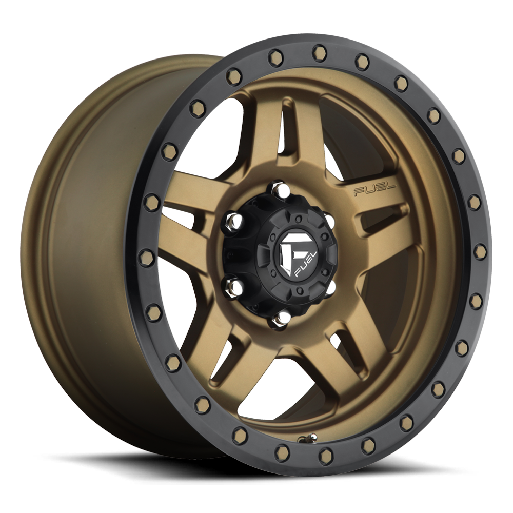 Aluminum Wheels 18X9 Anza D583 Bronze Fuel Off Road Wheels