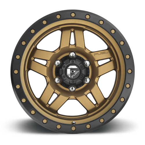 Aluminum Wheels 18X9 Anza D583 Bronze Fuel Off Road Wheels