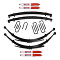 Suspension Lift Kit w/Shock 6 Inch Front/Rear Lift 89-91 Dodge W250/W350 Incl. Front/Rear Leaf Springs Front/Rear UBolt Kits Front Bushing Kit 4 Shocks Skyjacker