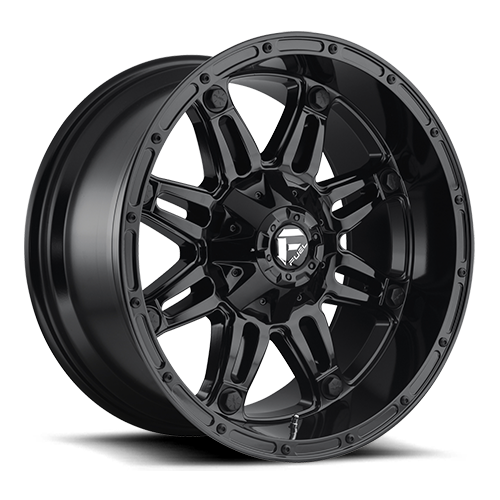 Aluminum Wheels 20X10 Hostage D625 Gloss Black Fuel Off Road Wheels