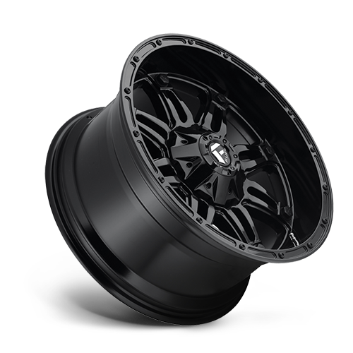 Aluminum Wheels 20X10 Hostage D625 Gloss Black Fuel Off Road Wheels