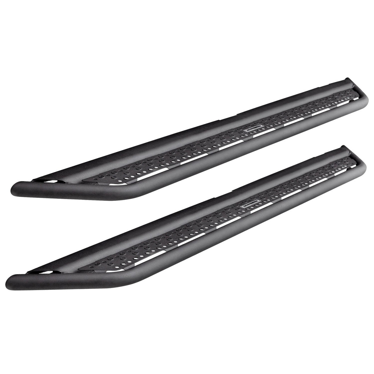 Dominator Xtreme D6 SideSteps With Mounting Bracket Kit Textured Black 1999-2016 Ford F-250/F-350 Extended Cab Go Rhino
