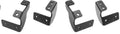 Dominator Xtreme D1 D2 D6 DSS DT Side Steps Mounting Brackets Only Textured Black 2024-2026 Toyota Tacoma Go Rhino