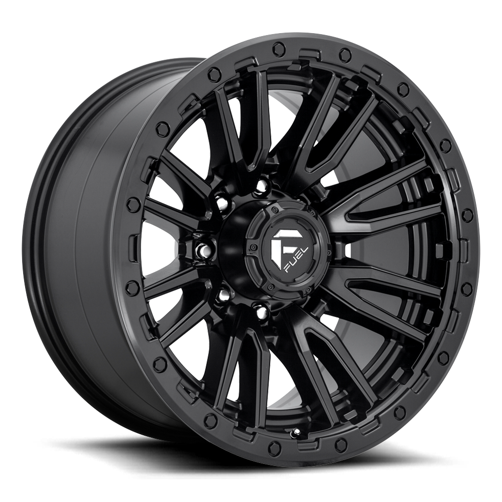 Aluminum Wheels 20X10 Rebel D679 Matte Black Fuel Off Road Wheels
