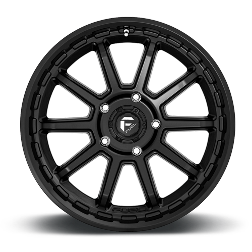 Aluminum Wheels 20X9 Torque D689 Black Fuel Off Road Wheels