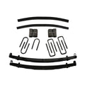 Lift Kit 6 Inch 92-93 Dodge W250/W350 Front/4.5 Inch Rear Lift Includes Front Leaf Springs Front/Rear U Bolt Kits Front Bushing Kit Rear Block Rear Add-A-Leafs Skyjacker