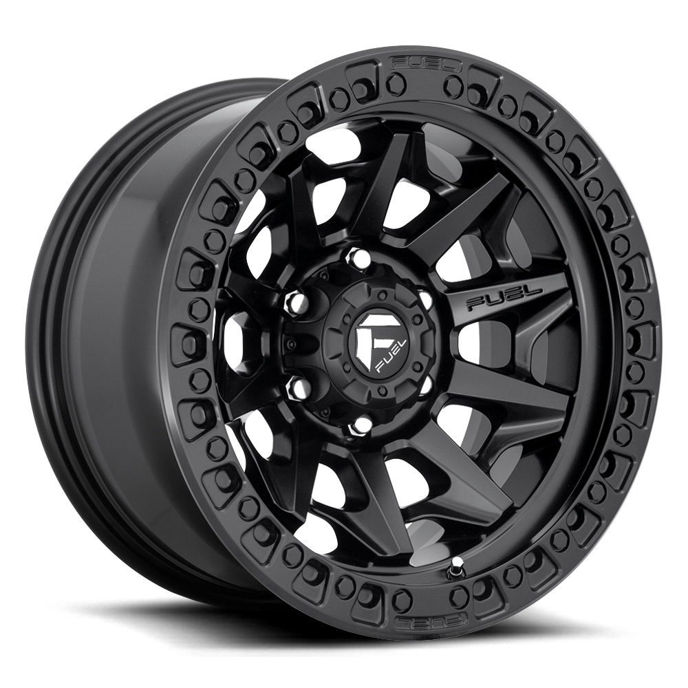Aluminum Wheels 18X9 Covert D694 Matte Black Fuel Off Road Wheels