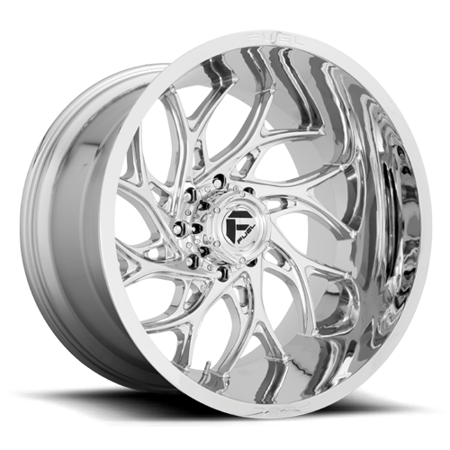 Aluminum Wheels 20X10 Runner D740 Chrome Fuel Off Road Wheels