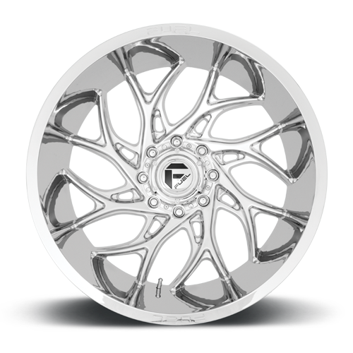 Aluminum Wheels 20X10 Runner D740 Chrome Fuel Off Road Wheels