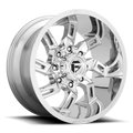 Aluminum Wheels 20X10 Lockdown D746 Chrome Fuel Off Road Wheels
