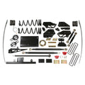 Long Arm Lift Kit 7 Inch Lift Includes Front Coil Spring Transmission Mount Rear Add-A-Leaf Rear Block Skid Plates Steering Stabilizer Crossmember 94-02 Dodge Ram 2500/3500 Skyjacker