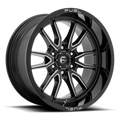 Aluminum Wheels 20X10 Clash 6 D761 Gloss Black Milled Fuel Off Road Wheels