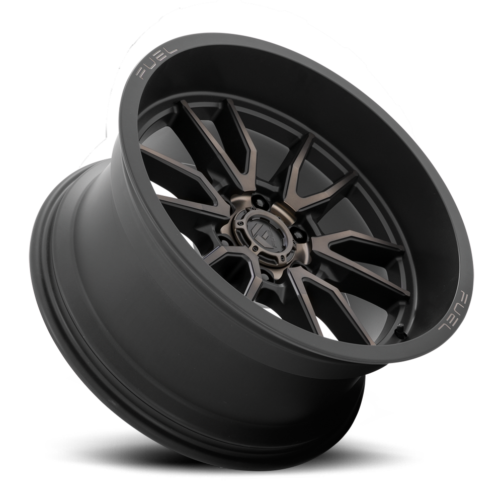 Aluminum Wheels 18X9 Clash 6 D762 Matte Black Double Dark Tint Fuel Off Road Wheels