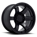 Aluminum Wheels 17X9 Rush D766 Satin Black Fuel Off Road Wheels